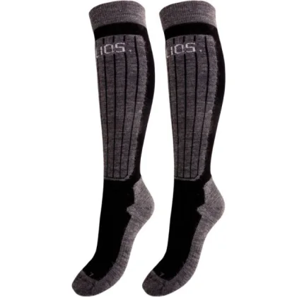 Helios Merino One 60, lyžařské ponožky, 2 páry, černé