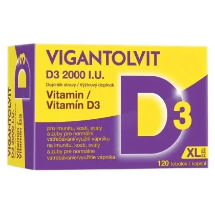 Vigantolvit Vitamin D3 2000 I.U. 120 tablet