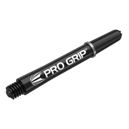 Násadky na šipky Target Pro Grip krátké plus 38mm černé 9ks