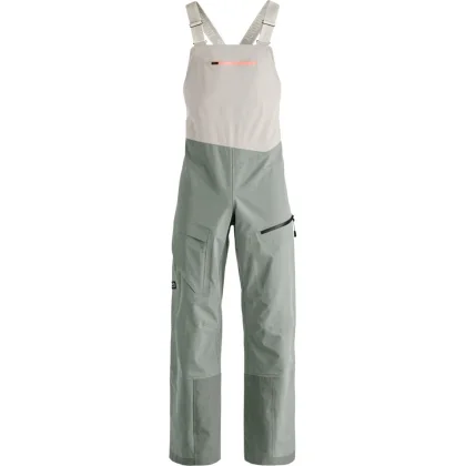 Ortovox Ravine Plus 3L Bib, hardshellové kalhoty, dámské, světle zelené