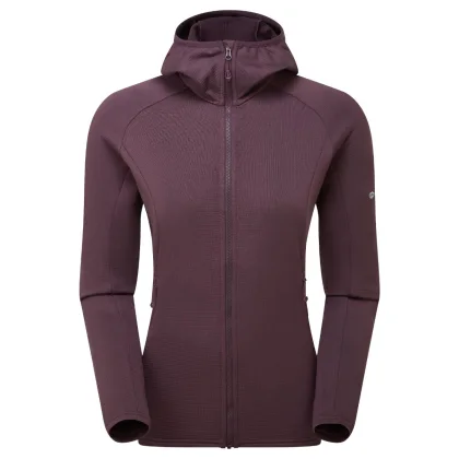 Montane F Protium Hoodie, fleecová mikina, dámská, fialová