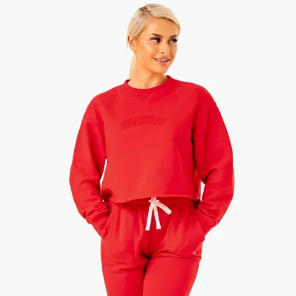Ryderwear Dámská mikina Ultimate Fleece Red