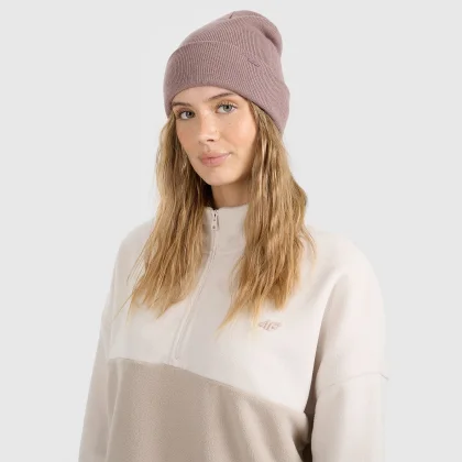 4F Unisex beanie čepice - modrá one size