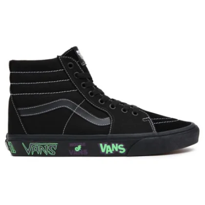 Pánská rekreační obuv VANS UA SK8-HI live at hov blackout