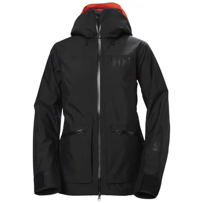 Helly Hansen Powderqueen 3.0, lyžařská bunda, dámská, černá