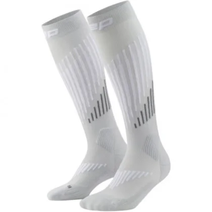 CEP Ski Touring Merino Socks Tall 3.0, lyžařské ponožky, pánské, světle šedé
