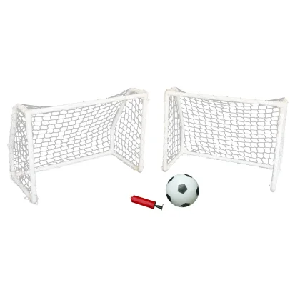 Brankový set MASTER dvě branky 61 x 45 x 30 cm s míčem