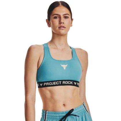 Dámská sportovní tréninková podprsenka UNDER ARMOUR Crsbck Bra TG-BLU
