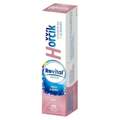 Revital Hořčík+B6 20 šumivých tablet