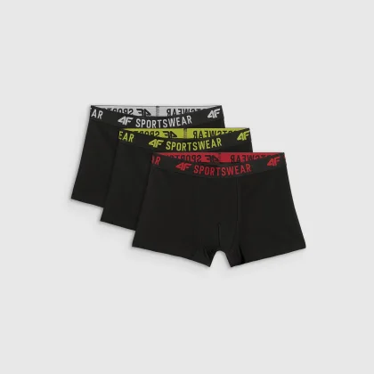 4F Chlapecké boxerky (3-pack) - multicolor 122/128 (6-8 let)