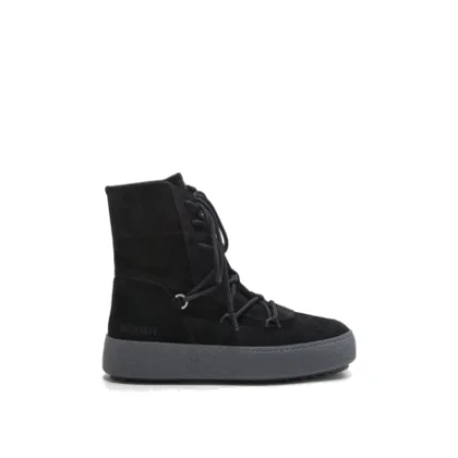 Pánské vysoké zimní boty MOON BOOT MTRACK LACE SUEDE, 003 black