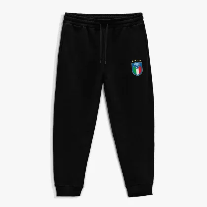Tepláky Jogger , Barva Modrá, s Potiskem Calcio