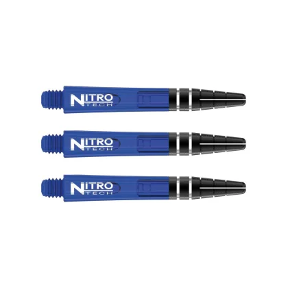 Násadky na šipky Red Dragon Nitrotech plastové modré, krátké