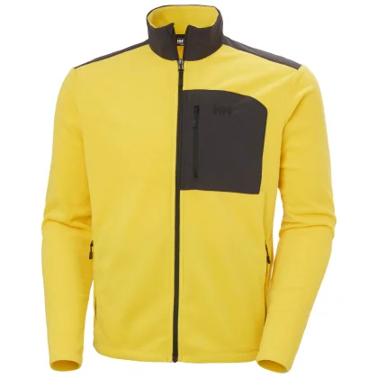 Helly Hansen Daybreaker Block, fleece bunda, pánské, žlutá