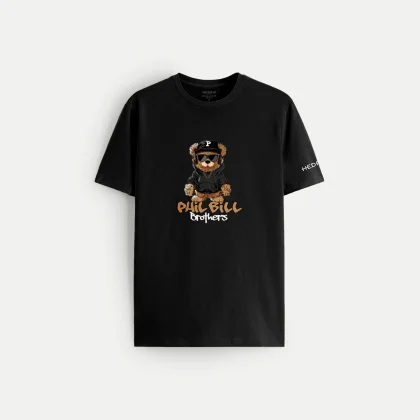 Tričko, Barva Bílá, s Potiskem P Bear