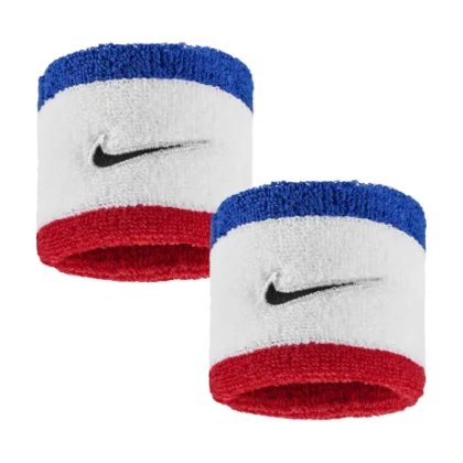 Potítka NIKE SWOOSH CLASSIC WRISTBANDS 2PK GAME ROYAL UNIVERSITY RED BLACK