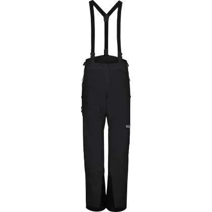Jack Wolfskin Flowline Pro 2L Ins, lyžařské kalhoty, dámská, černá