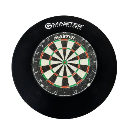 Akční set - sisalový terč MASTER Grande 45 cm + okruží k terči MASTER - 4 dílné
