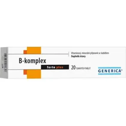 Generica B-komplex Forte plus 20 tablet