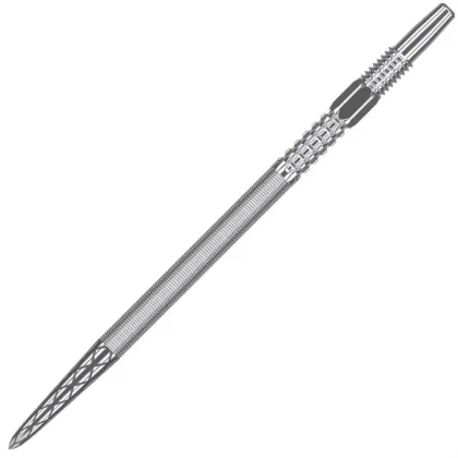 Náhradní hroty na steel šipky TARGET Swiss Point DX 40mm, stříbrné - 3ks