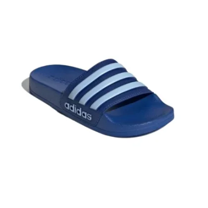 Chlapecké pantofle (plážová obuv) ADIDAS Adilette Shower Jr royal blue glow blue royal blue