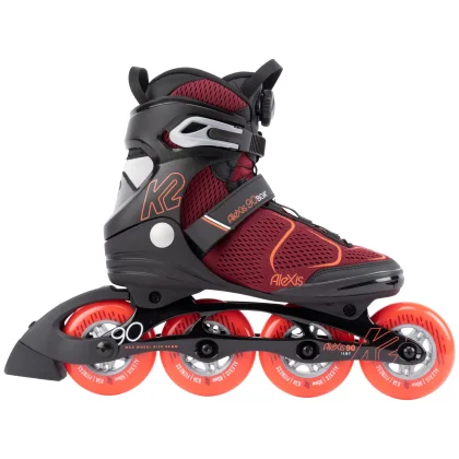 K2 Alexis 90 BOA, kolečkové brusle, dámské, červené