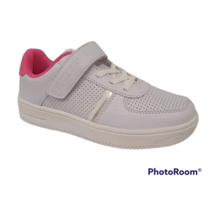 Dětská rekreační obuv AUTHORITY KIDS Aysia white reflex pink silver