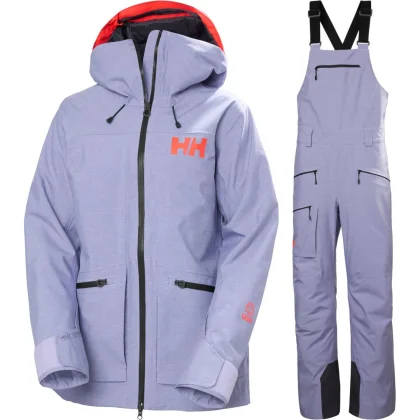 Helly Hansen Powderqueen 3.0 Lyžařská souprava, dámská, fialová