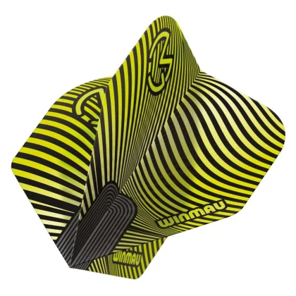 Letky na šipky Winmau Prism Delta MvG černo-zelené 817