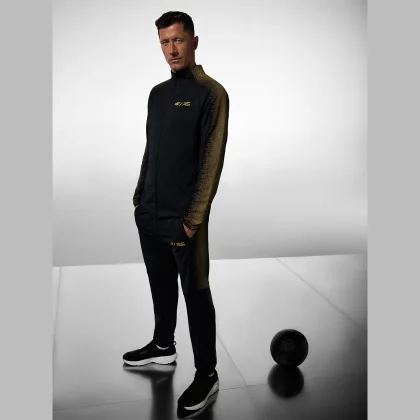4F Pánské rychleschnoucí tréninkové kalhoty 4F | Robert Lewandowski - černé XXL
