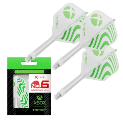 Target XBOX K-Flex integrované letky No6 a střední násadky 26mm