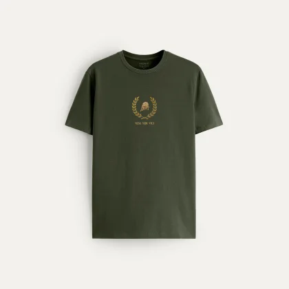 Tričko, Barva Khaki, s Potiskem Imperial Toro