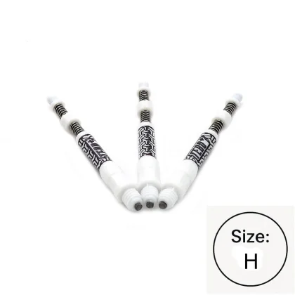 Násadky na šipky Cuesoul TERO+ AK7P bílé, délka 64mm (H)