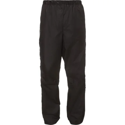 Vaude Men's Fluid Full-zip Pants II, nepromokavé kalhoty, pánské, černá