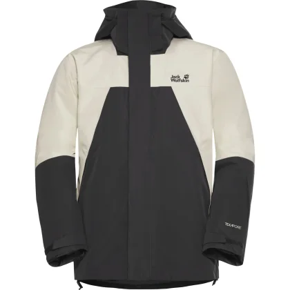 Jack Wolfskin Flowline 2L Ins, lyžařská bunda, pánská, béžová
