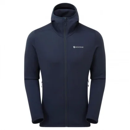 Montane Fury Hoodie, fleecová bunda, pánská, modrá
