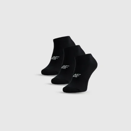 4F Dámské krátké ponožky (3-pack) - černé 39-42