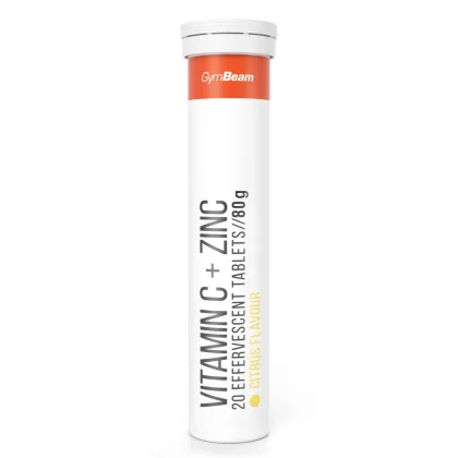 GymBeam Vitamin C + zinek šumivé