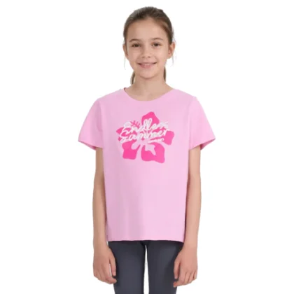 Dívčí tričko s krátkým rukávem 4F JUNIOR TSHIRT F2938-56S-LIGHT PINK