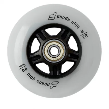 Náhradní kolečka na brusle FILA SKATES WHEELS 90MM 83A+A9+AS8MM