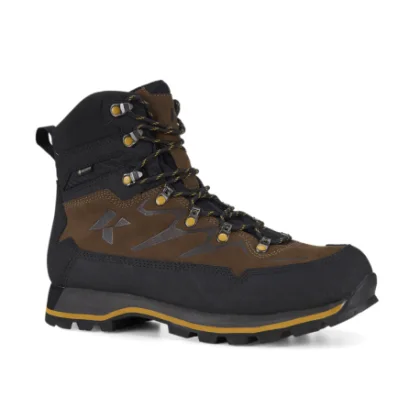 Pánská vysoká turistická celokožená obuv KAYLAND Vector Gtx, Black brown