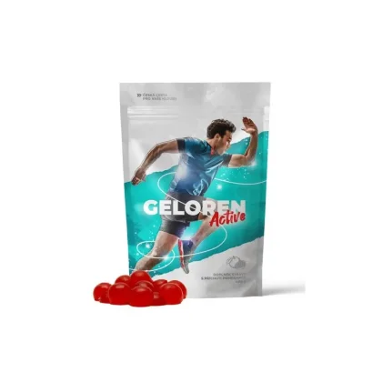 Geloren Active pomeranč kloubní výživa 400 g 90 želé