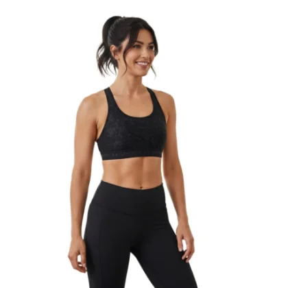 Dámská sportovní tréninková podprsenka UNDER ARMOUR Crossback Mid Print