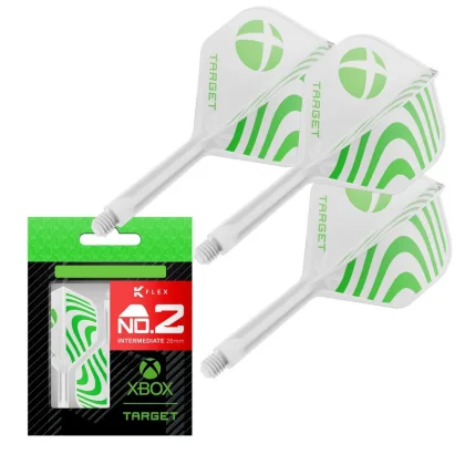 Target XBOX K-Flex integrované letky No2 a střední násadky 26mm