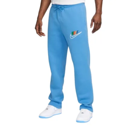 Pánské tepláky NIKE M NK CLUB BB OH PNT FTURA BLCK-412 UNIVERSITY BLUE