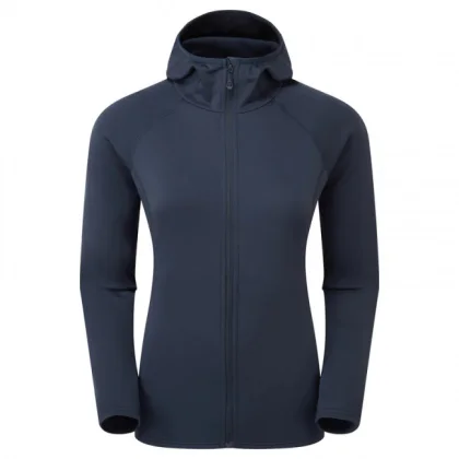 Montane F Fury Lite Hoodie, fleecová mikina, dámská, modrá