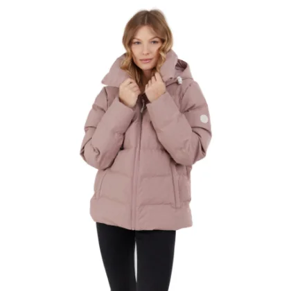 Dámská bunda FUNDANGO Mirabelle Padded Jacket-325-smoke rose