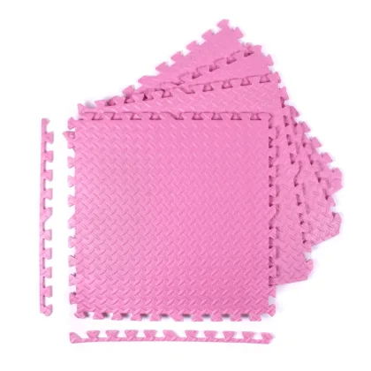 Puzzle podložka Sportago Easy-Lock 30x30x1,2 cm, 4 ks, bílá
