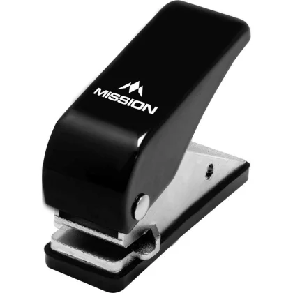 Děrovač na letky Mission Heavy Duty, černý