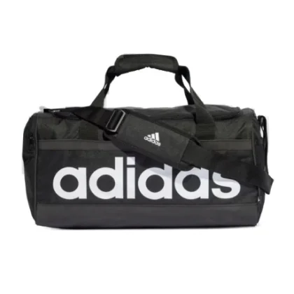 Cestovní taška ADIDAS LINEAR DUFFEL S BLACK WHITE